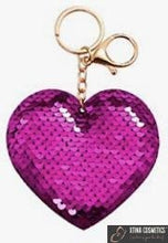 Load image into Gallery viewer, Heart Keychain Xtina Cosmetics