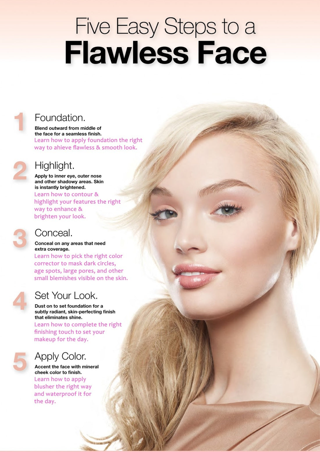 5 Steps to a Flawless Face