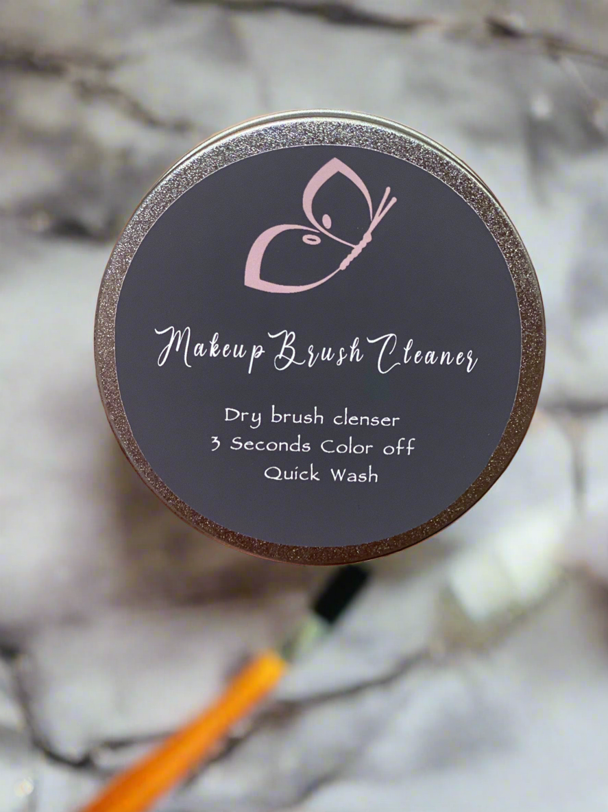 Dry Makeup Brush Cleaning Sponge
