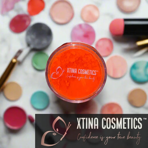 7pc Loose Neon Pigment Set Xtina Cosmetics