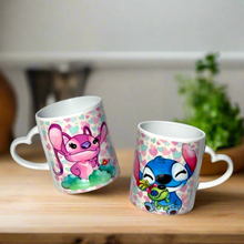 Load image into Gallery viewer, Stitch &amp; Girlfriend Angel Mug
