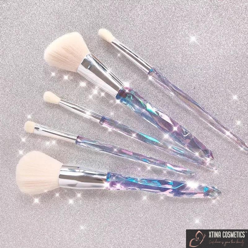 10pc Quartz Makeup brushes Xtina Cosmetics