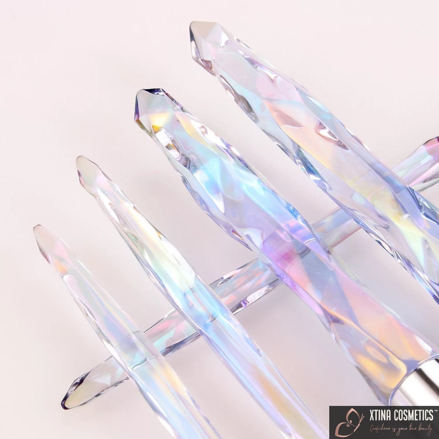 10pc Quartz Makeup brushes Xtina Cosmetics