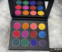 Load image into Gallery viewer, 12 Eyeshadow Rainbow Pallette Xtina Cosmetics
