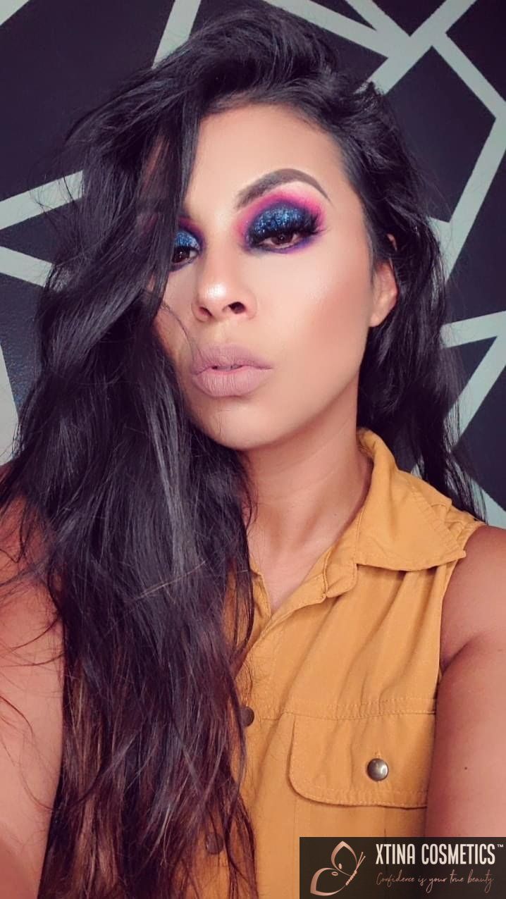 12 Eyeshadow Rainbow Pallette Xtina Cosmetics