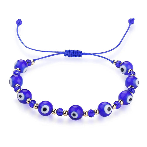Evil Eye Protection Rope Bracelet Xtina Cosmetics