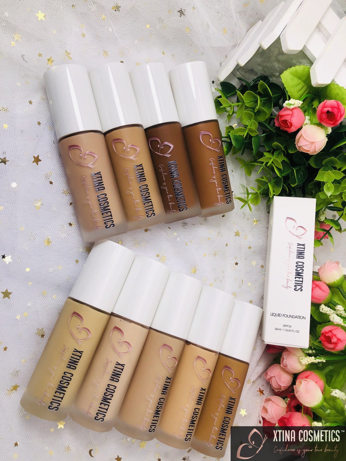 Full Coverage Foundation 30 SPF Xtina Cosmetics