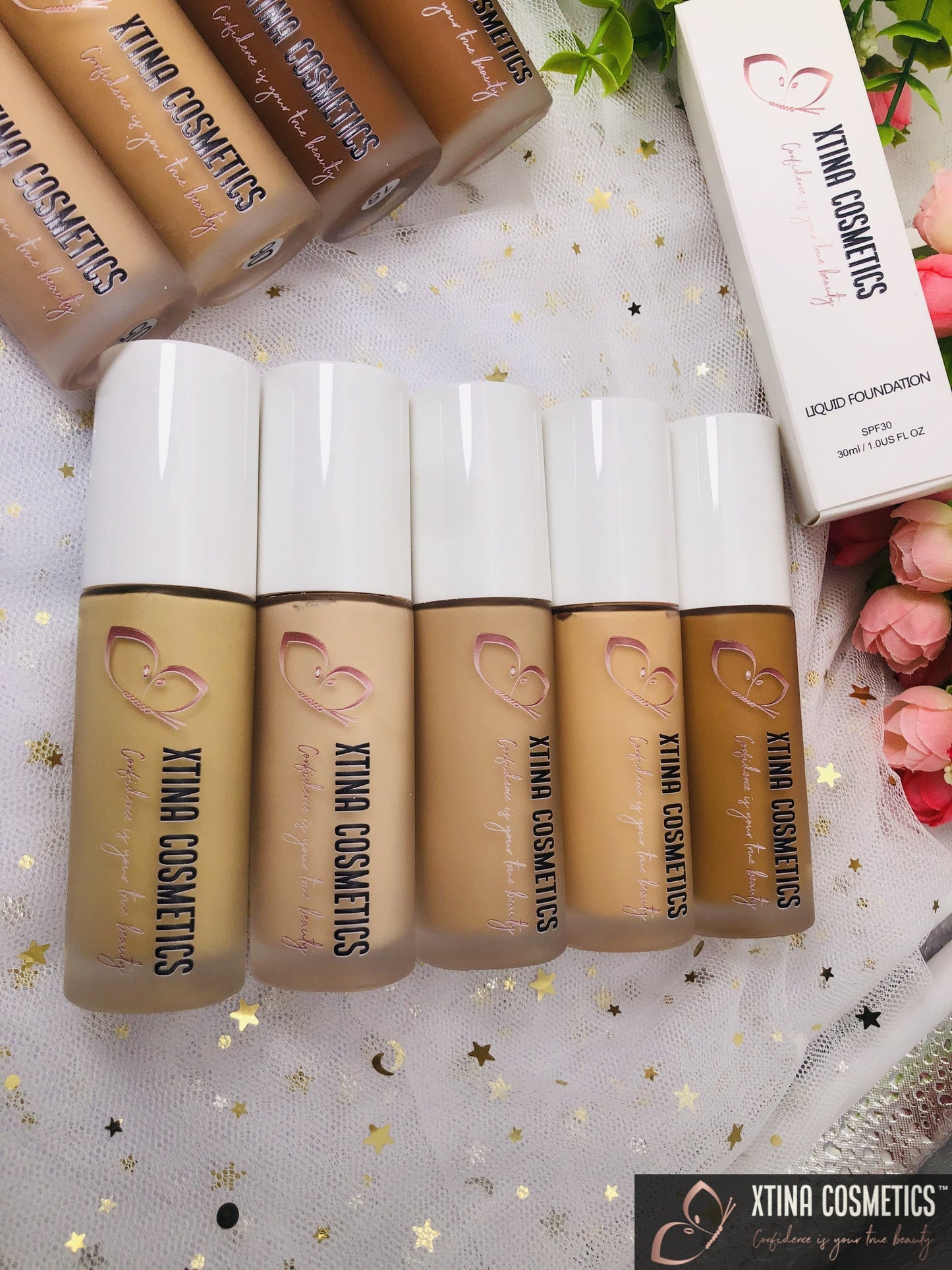 Full Coverage Foundation 30 SPF Xtina Cosmetics