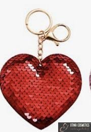Heart Keychain Xtina Cosmetics