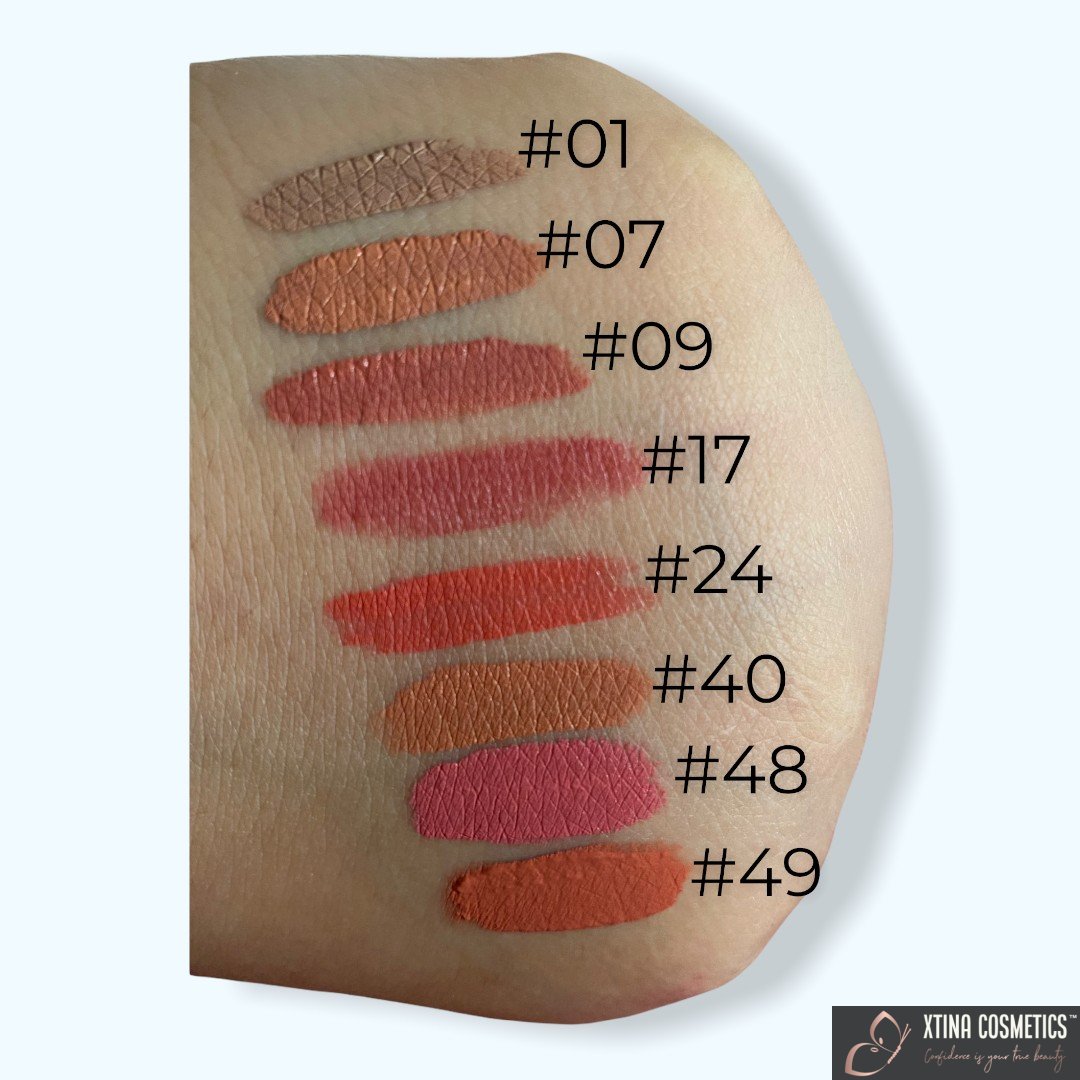 Matte Liquid Lipstick Xtina Cosmetics