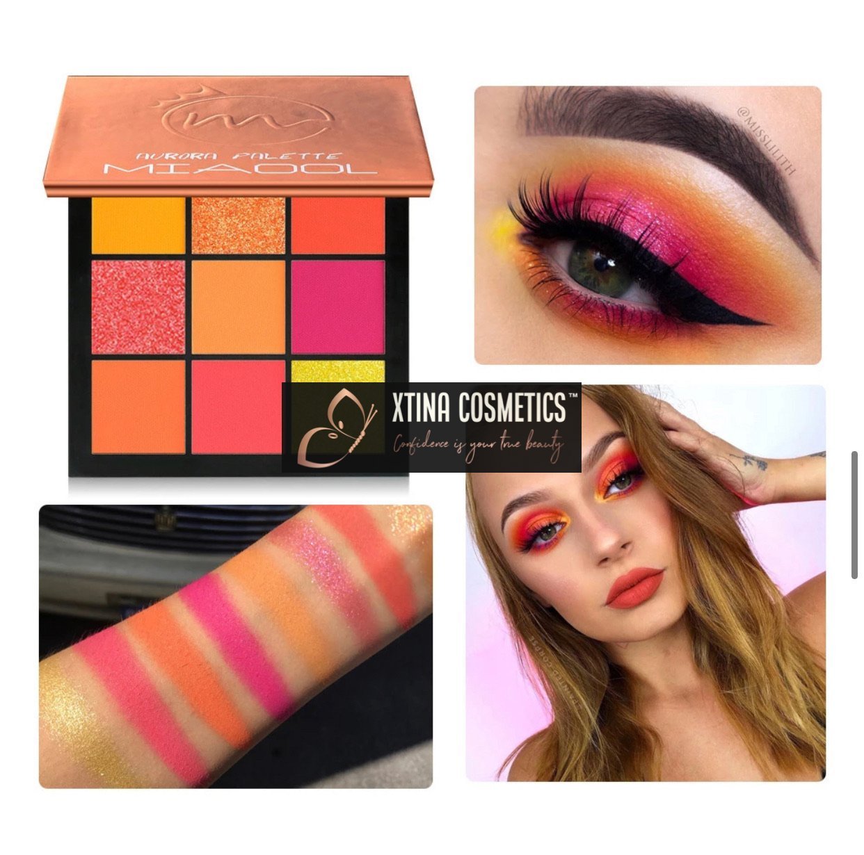 Miaool Palette Xtina Cosmetics