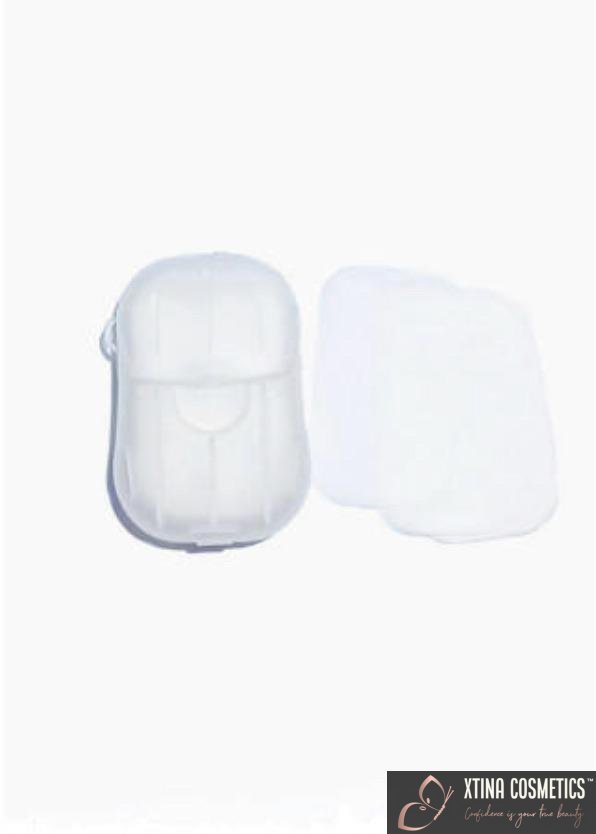Portable Paper Sheet Soap Dispenser Xtina Cosmetics