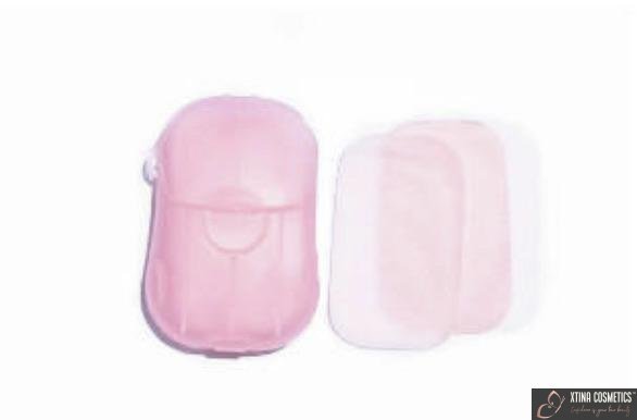 Portable Paper Sheet Soap Dispenser Xtina Cosmetics