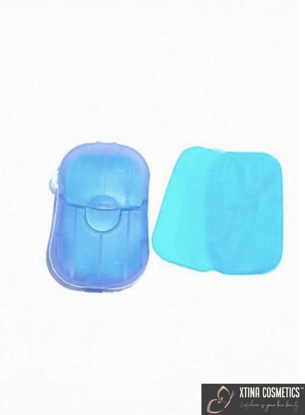 Portable Paper Sheet Soap Dispenser Xtina Cosmetics