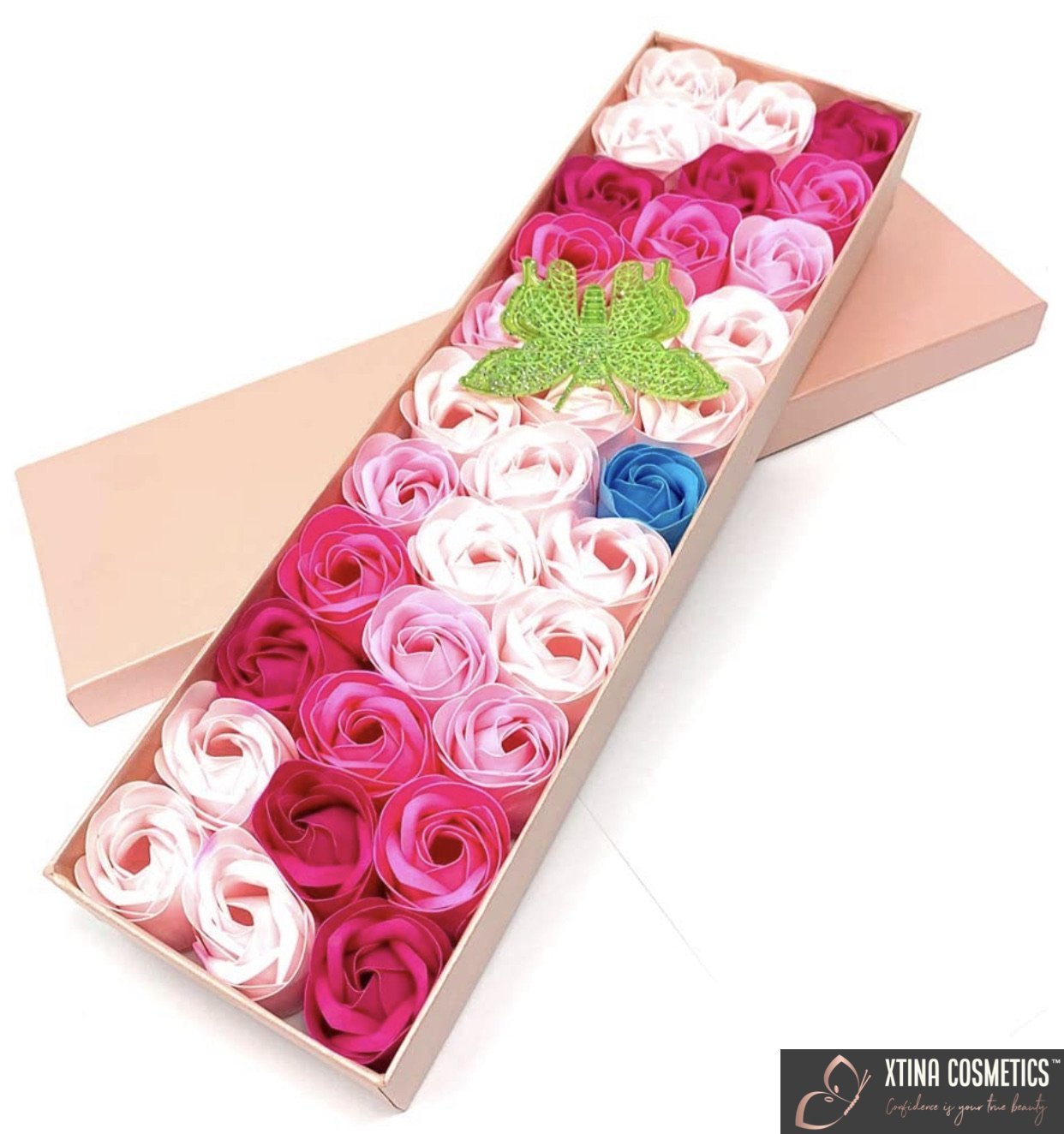 Scented Rose Soap (one rose) Xtina Cosmetics