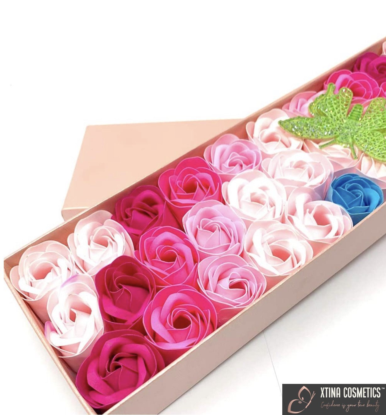 Scented Rose Soap (one rose) Xtina Cosmetics
