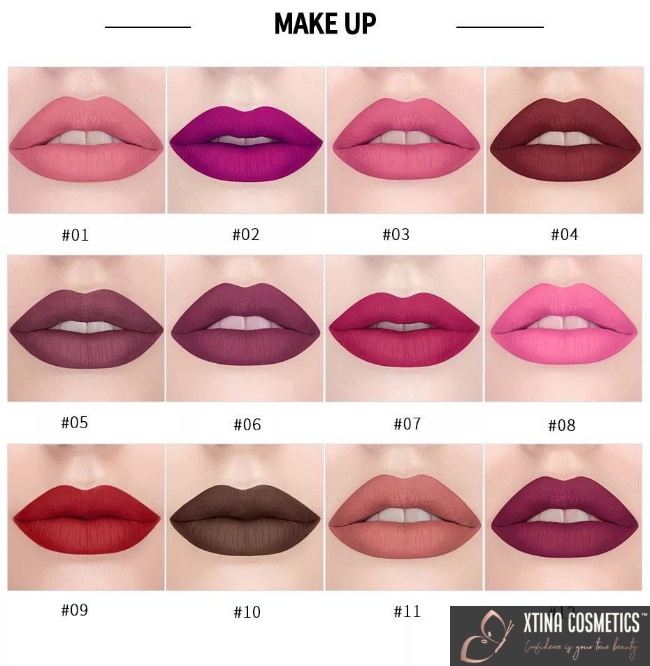 Velvet Solid Lipstick Xtina Cosmetics