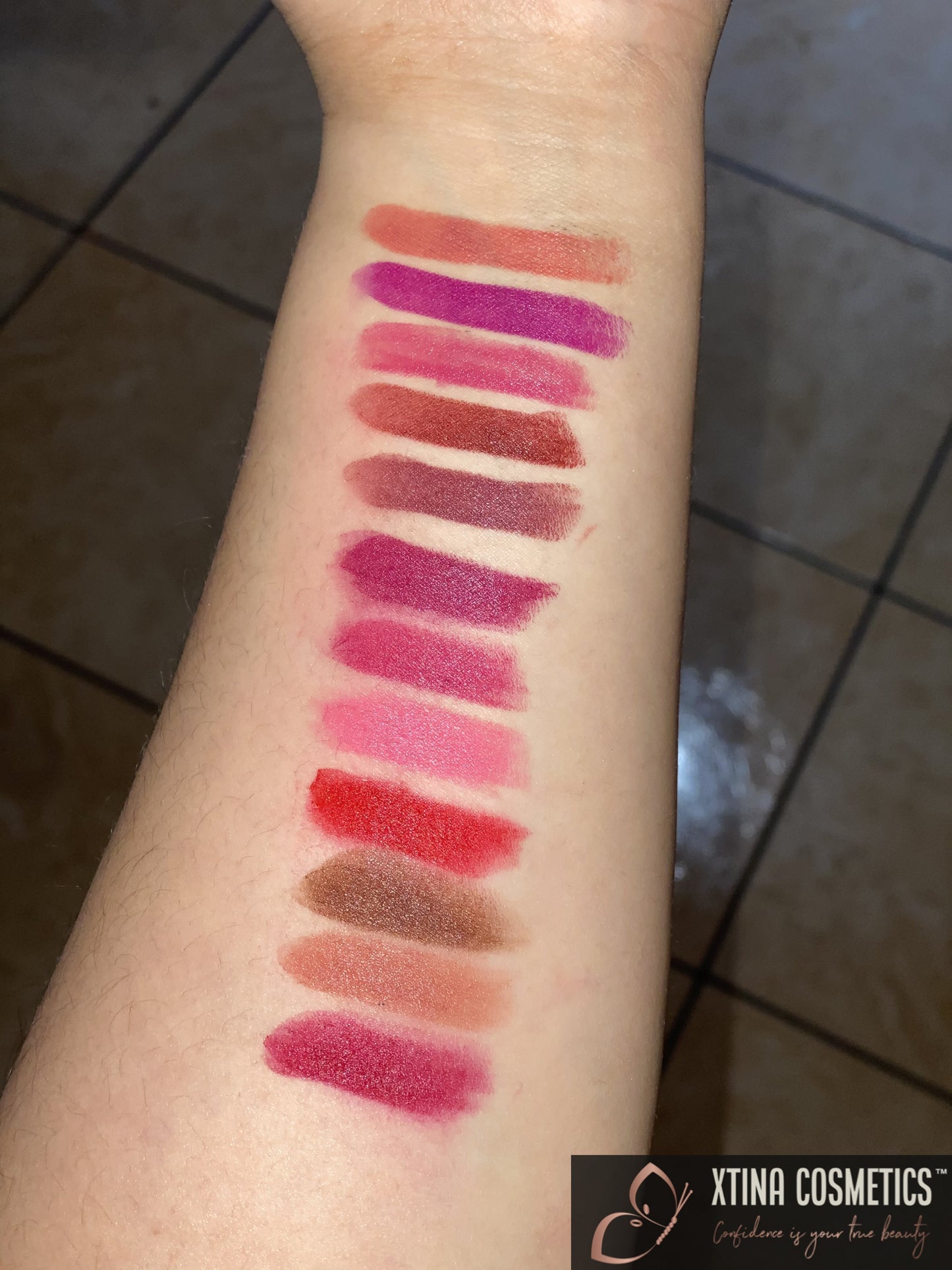 Velvet Solid Lipstick Xtina Cosmetics