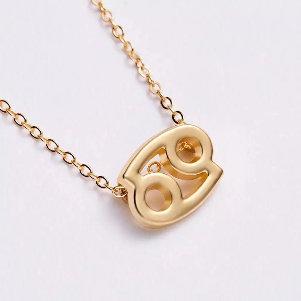 Zodiac Pendant Necklace Xtina Cosmetics
