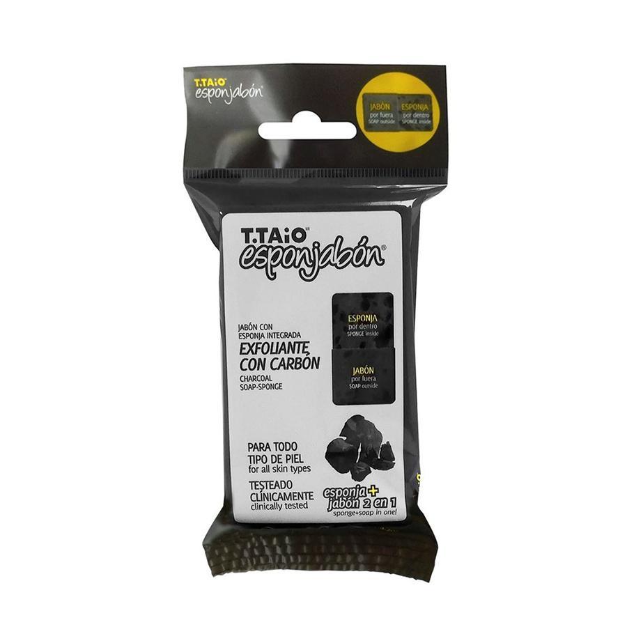 T.Taio ESPONJABON CHARCOAL, PURIFYING EFFECT