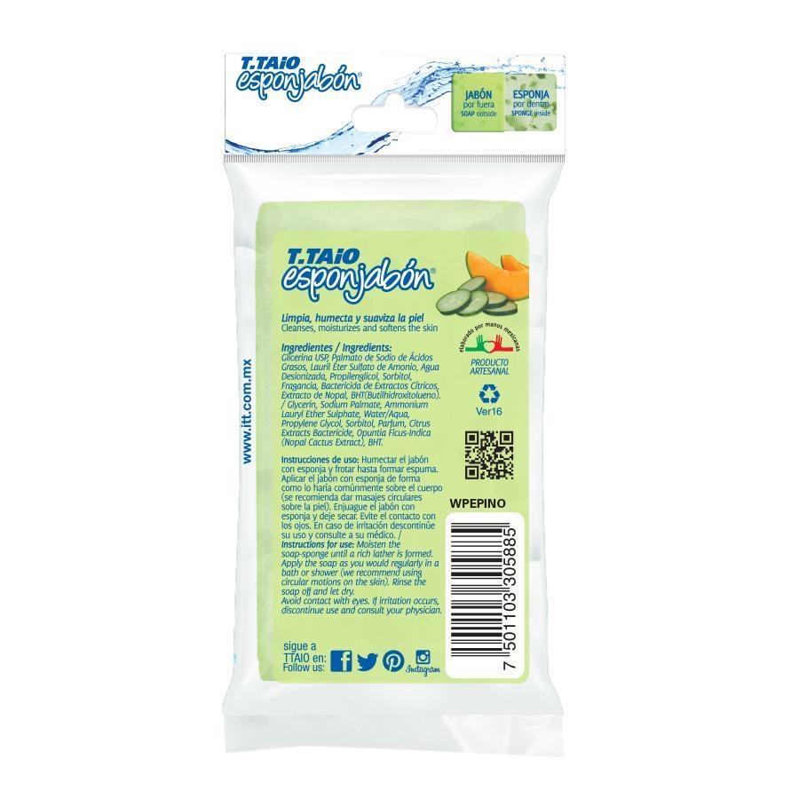 T.Tiao ESPONJABON CUCUMBER WITH MELON, MOISTURIZER