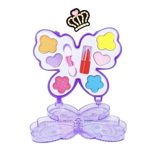 Girl Eyeshadow and Lipstick Butterfly Pallette