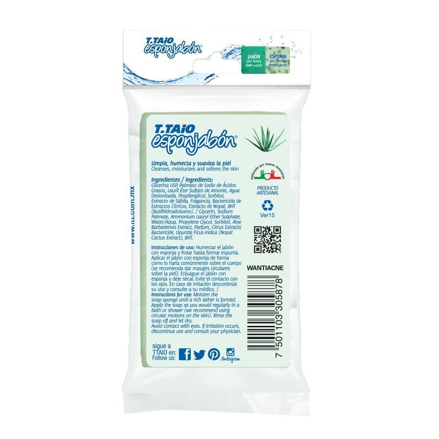 ESPONJABON ALOE VERA - MOISTURIZER