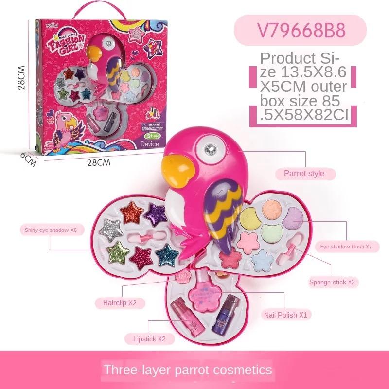Fashion girl Makeup for Little girls (Parrot)